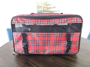 PET CARRIER SIZE MEDIUM 3 SIDED VENTILATION BARK AND BAG FRONTGATE DOG/CAT NWT