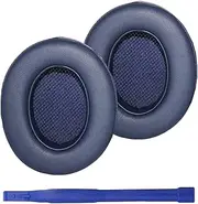 Studio 3 Earpads Replacement Memory Foam Ear Cushion Pads Cover Compatible for Beats by Dr. Dre Studio 2.0 Wired/Wireless B0500 / B0501 & Studio 3.0 Over-Ear Headphones (Dark Blue)