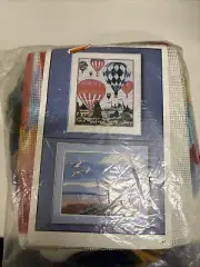 ARTCRAFT CONCEPTS HOT AIR BALOONS UNASSEMBLED LONGSTITCH PROJECT #5839 Free Ship