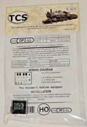 TCS #1412 DP2-LL HO DCC Decoder for Proto-2000 locomotives with 2 Lights NEW