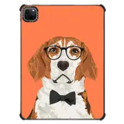 iPad Pro 11-inch (3rd/4th gen) iPad Impact Case Hipster Beagle for Beagle Lovers or Beagle Parents