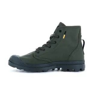 PALLADIUM PAMPA HI HTG SUPPLY有機棉軍靴-中性-墨綠