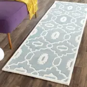 Safavieh Chatham BLUE / IVORY 2'-3" X 9' Runner - CHT745B-29
