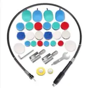 31Pcs Mini Buffing Detail Sponge Pads for Rotary Polisher & Drill Extention