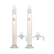 100ml Glass Measuring Cylinder Chemistry Equipment Borosilicate Lab Supply au