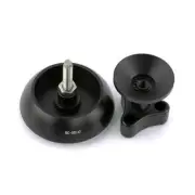 100mm Half Round Bowl Tripod Video Head Adapter For Gimbals Mount 3/8in Screw