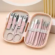 14-in-1 Stainless Steel Nail Clipper Set, Professional Nail Grooming Kit for Manicure Pedicure, Portable Beauty Tools for Home Use