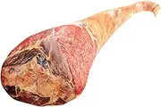 FELTECHELECTR Stuffed Ham Plush Pillow Creative Ham Shape Cushion for Sofa Decor Funny for Adults Comfortable Hugging Pillow Long