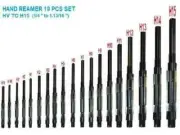 15 Pcs Set Adjustable Hand Reamer Size HV To H11 ,1/4" Inch To 1.1/16" Inch