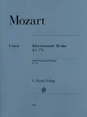 Mozart Piano Sonata in D Major K576 Henle Urtext Classical Sheet Music Book