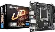 GIGABYTE H610I DDR4 (H610/ Intel LGA 1700/ Mini-ITX/ DDR4/ Single M.2/ PCIe 4.0/ USB 3.2 Gen1/ Intel GbE LAN Chip/Motherboard)