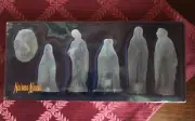Frosted Glass Christmas Nativity Set 6-Piece Neiman Marcus NIB