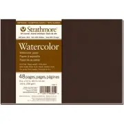 Strathmore Softcover Watercolor Journal 8"X5.5"-24 Sheets 62483500