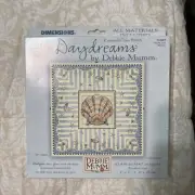 Dimensions Daydreams 8"x 8" Shells And Stripes Cross Stitch Kit *NIB*
