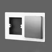 Plastic Wall Panels Universal Switch Socket Frame Decorative Cover Electrical