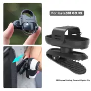 For Insta360 GO 3S Sports Camera Backpack Clip Stand Multi-Angle Alligator Clip