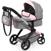 Bayer Design Doll Pram XEO Stroller Pushchair for Dolls