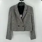 Rag & Bone Josie Italian Tweed Blazer - Navy White Multi - 16 - New with tags