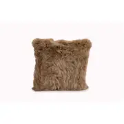 Huxford Grove The Gulgong Sheepskin Cushion Sofa Pillow 40cm Butterscotch