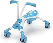 [Mookie] Scramblebug 4-Wheel Foldable Foot-to-Floor Ride-On with 360 Wheels | Develop Your Toddler’s Balance and Motor Skills, Fun with No Surface Scratches! | for Kids 12 Months and Up | Tide, 8552