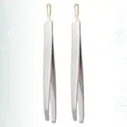 Precision Metal Tweezers Brow Tweezers Eyebrow Hair Trimmers