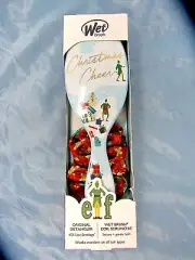 ELF Wet Holiday Hair Brush & Scrunchy Set NIB Christmas Cheer Original Detangler