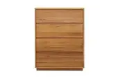 MD Norwest Solid Timber 4 Drawer Tallboy