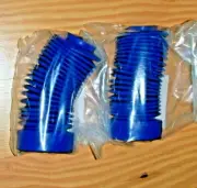 HONDA ATC250R, ATC 250R OEM BLUE FORK BOOTS, GUARDS, COVERS X2, 1985-1986