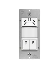 TOPGREENER 3 Amp 3-Speed Dual Tech Humidity Sensor Switch Bathroom Light…