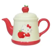 在飛比找Yahoo奇摩購物中心優惠-小禮堂 Hello Kitty 造型陶瓷茶壺 350ml (