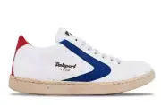 Shoes Valsport Tournament Mix Trainers Man Leather White/Blue/Red