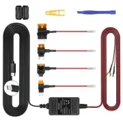 Upgraded Dash Cam Hardwire Kit Type-C USB Hard Wire Kit 12V-24V to 5V Hardwir...