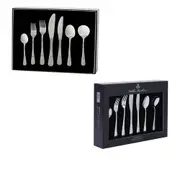 Wilkie Brothers Livingstone Satin Cutlery Set - 56pcs