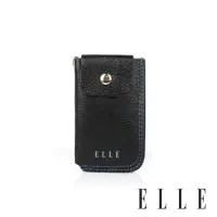 在飛比找momo購物網優惠-【ELLE HOMME】ELLE 真皮鑰匙收納包(黑色/咖啡