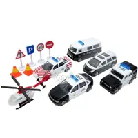 在飛比找momo購物網優惠-【TDL】警車玩具組玩具車小汽車模型玩具組6入 010994