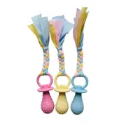 3PCS Pet Soothing Toy Set Cloth Pacifier Chew Toy for Cats Dogs Puppy Comfort