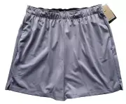 Women's Nike Dri-Fit Drawstring Shorts Loose Fit Purple Plus Size 0X