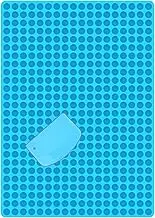 Silicone Chocolate Drop Mold, Small Round Silicone Mold, Baking Mat, Semi Sphere Gummy Sweet Candy Molds for Caramels Cookies Ganache Jelly Pet Treats Baking Mold Small Decorations (468-Cavity Blue)