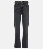 [Agolde] Agolde Stovepipe high-rise slim jeans M grey