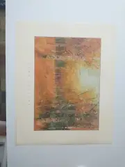 Trees on a Still Eve by Gary Collins 17x21