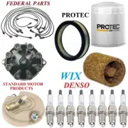 Tune Up Kit Filters Cap Wire Spark Plugs For CHEVROLET IMPALA V8 5.0L 1971 (for: Chevrolet)
