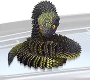 3D Snake - Articulated Fidget Toys - 2.5 Ft Long Flexible 3D Printed Snake for Kids Adults Party Desk Home Decoration Easter Basket Filler
