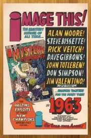 1993 Image Comics Mystery Incorporated Vintage Print Ad/Poster Retro Promo Art