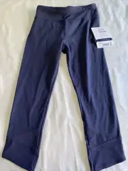 Athleta Girl Medieval Violet On Pointe Cross Hem Capri Legging NWT Size Med 8-10