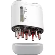 2 in 1 Hair Oil Applicator & Scalp Massager, Electric Oil Dispenser for Hair Growth, Electric Hair Brush, Red Light Therapy Scalp Massager for Hair Treatment & Essential Oils