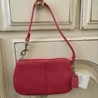 Coach Papaya Paddle Leather Wristlet BRAND NEW WITH TAGS