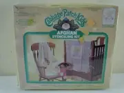 Vintage 1984 CABBAGE PATCH KIDS Dolls Afghan Stenciling Crochet Kit NEW