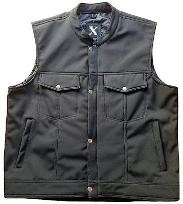 Motorcycle Vest Waterproof Sons Of Anarchy Style Zipper Fashion Bike Riding Vest