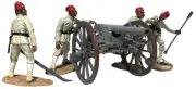 BRITAINS SUDAN WAR 27078 EGYPTIAN KRUPP GUN ARTILLERY SET