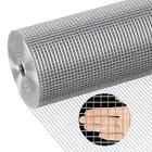 Stainless Steel Welded Wire Mesh, 1/4 inch Hardware Cloth, 22 Gauge Chicken W...